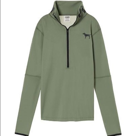 PINK Victoria's Secret Jackets & Blazers - SOLD ON MERC: VS PINK Olive Green Ultimate Zip